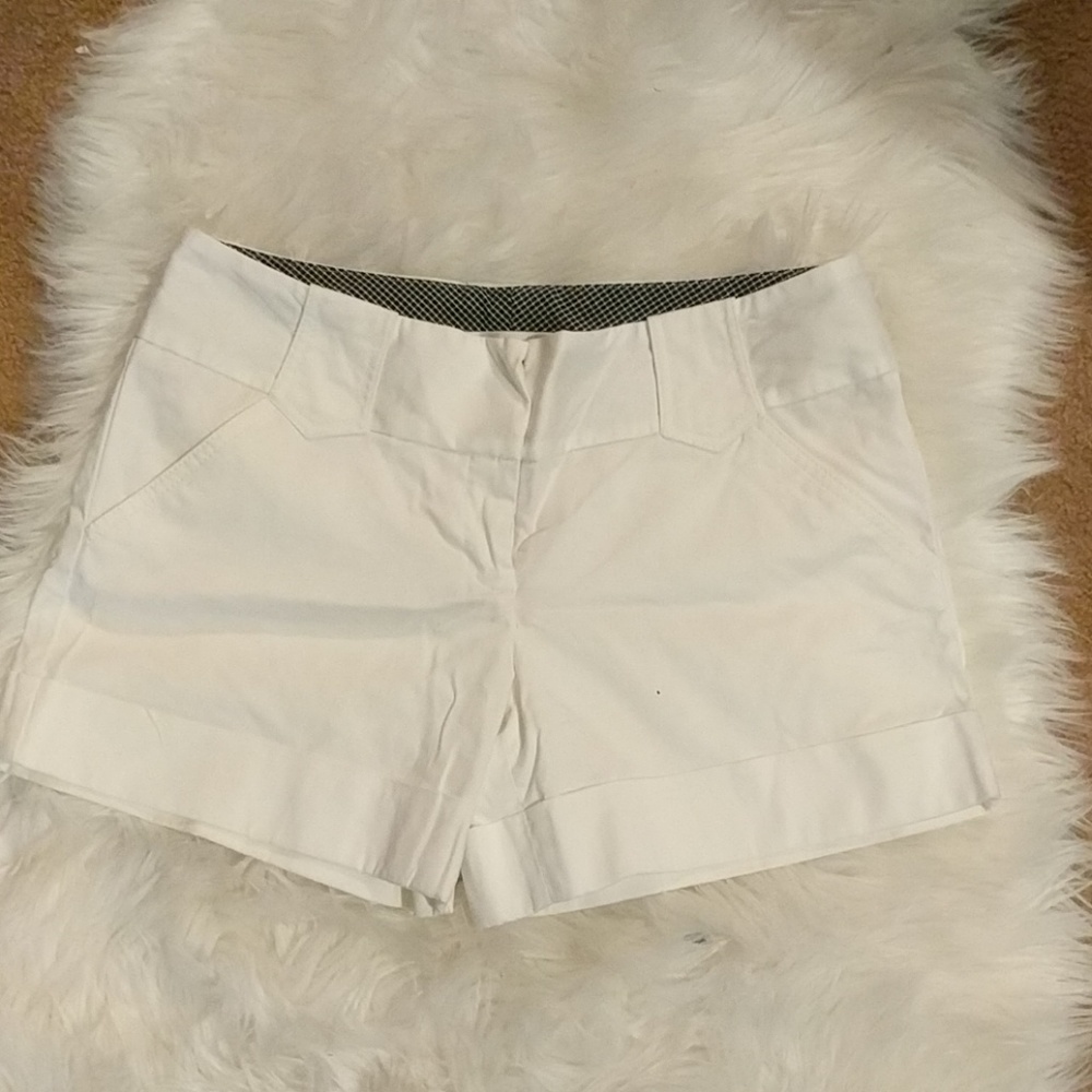 Express White Shorts